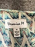 Veronica M. 100% Polyester Blue Long Sleeve Polo Size M - photo 7