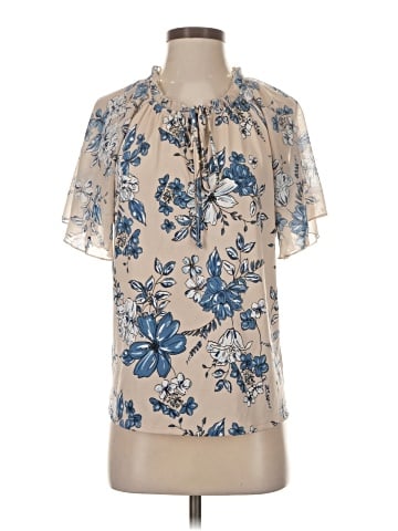 Perseption Concept Short Sleeve Blouse (view 1)