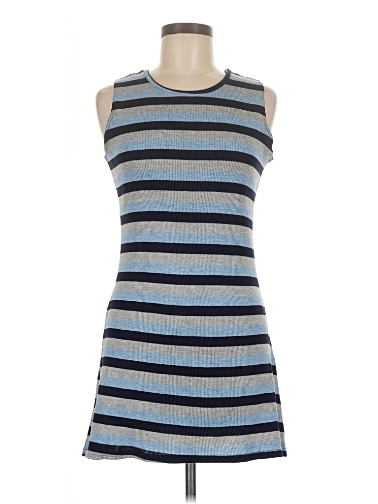 Pre-owned Assorted Brands Casual Dress In Blue