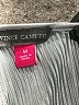 Vince Camuto 100% Polyester Silver Sleeveless Blouse Size M - photo 7