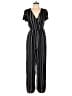 B.O.G Collective 100% Polyester Stripes Black Jumpsuit Size M - photo 1