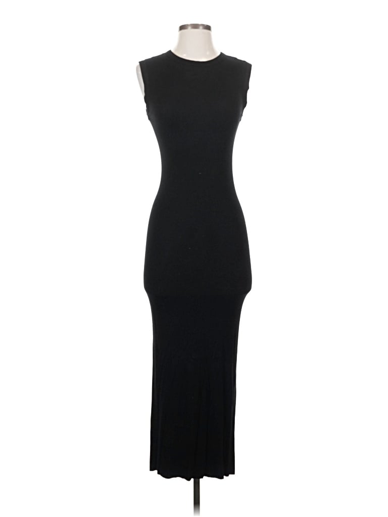 Pre-owned Enza Costa Cocktail Dress In Black