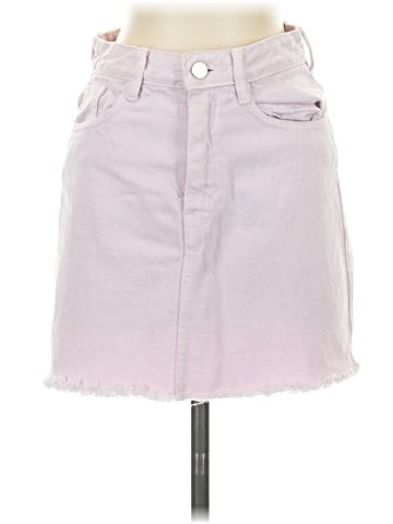 Zara TRF Denim Skirt (view 1)