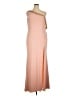 Mac Duggal 100% Polyester Pink Cocktail Dress Size 14 - photo 1