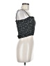 Papermoon 100% Polyester Black Sleeveless Top Size M - photo 4