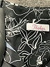 Parker 100% Polyester Graphic Black Cocktail Dress Size S (estimated) - photo 7
