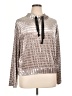 Gypsies & Moondust Metallic Silver Pullover Sweater Size XL - photo 1