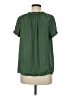 Catherine Malandrino Solid Green Short Sleeve Blouse Size M - photo 2