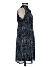 Merona 100% Polyester Chevron-herringbone Blue Casual Dress Size XS - photo 4