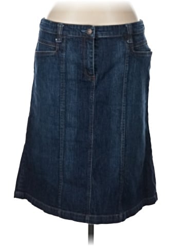 New York & Company Denim Skirt (view 1)