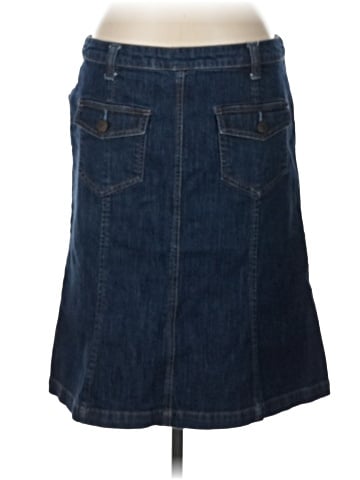 New York & Company Denim Skirt (view 2)
