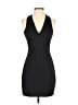 Express Solid Black Cocktail Dress Size S - photo 1
