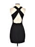Express Solid Black Cocktail Dress Size S - photo 2