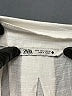 Zara Ivory Long Sleeve Blouse Size S - photo 7