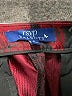 rsvp by TALBOTS 100% Polyester Floral Paisley Black Active Pants Size 8 - photo 7