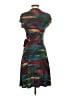 BCBGMAXAZRIA Chevron-herringbone Green Casual Dress Size XS - photo 2