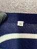 Unbranded Stripes Blue Pullover Sweater Size M - photo 7