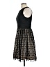 Eliza J 100% Polyester Hearts Black Cocktail Dress Size 10 - photo 5