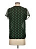 MICHAEL Michael Kors 100% Polyester Polka Dots Green Short Sleeve Blouse Size P (petite) - photo 2