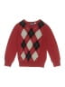 The Children's Place Argyle Red Pullover Sweater Size 5 - 6 - photo 1