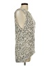 WD.NY Silver Sleeveless Blouse Size XL - photo 4