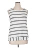Kaileigh Silver Sleeveless Top Size XL - photo 1