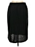 Tickled Teal Solid Black Casual Skirt Size 1X - photo 2