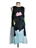 Unbranded Graphic Blue Black Cocktail Dress Size XS - photo 1