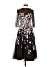 Mac Duggal 100% Polyester Black Cocktail Dress Size 4 - photo 1