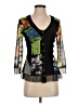 Bali Black 3/4 Sleeve Blouse Size XS (estimated) - photo 1