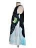 Unbranded Graphic Blue Black Cocktail Dress Size XS - photo 5