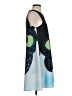 Unbranded Graphic Blue Black Cocktail Dress Size XS - photo 4
