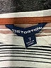 Distortion Stripes Ivory Short Sleeve T-Shirt Size 7 - photo 3