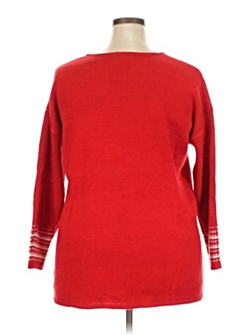 Woman Within Pullover Sweater (view 2)