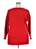 Woman Within 100% Acrylic Red Pullover Sweater Size 18 (L) - photo 2