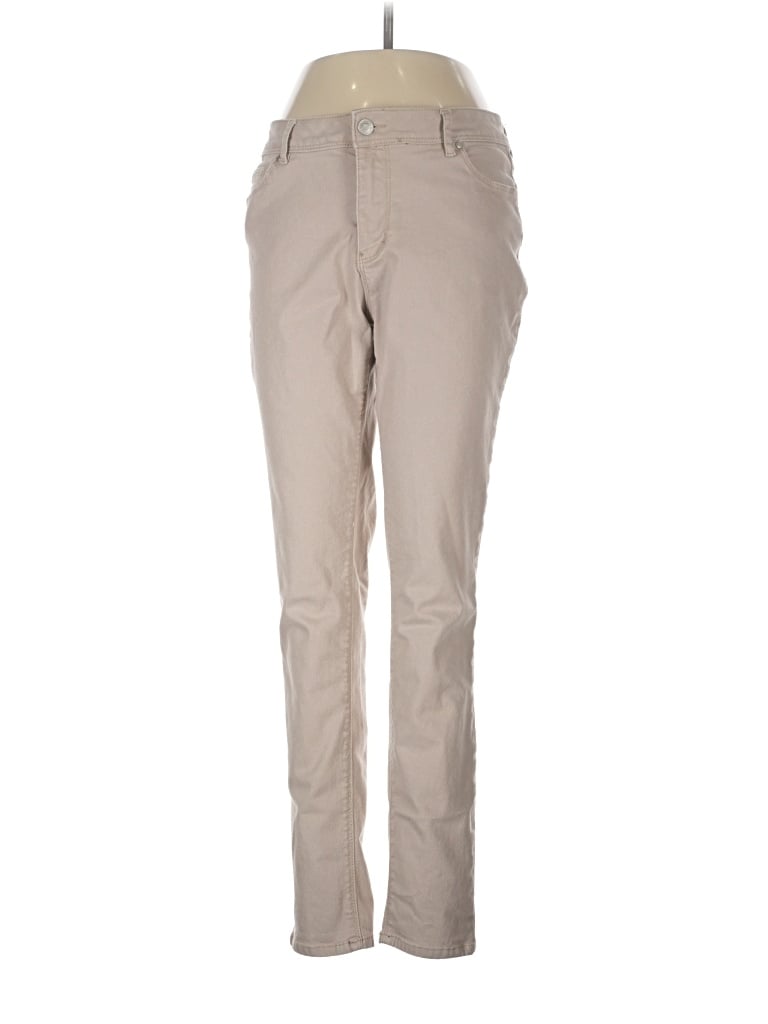 Pre-owned Unbranded Jeans In Tan