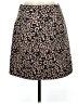 Ann Taylor LOFT Animal Print Brown Casual Skirt Size 6 - photo 2