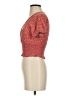 Paper Crane 100% Rayon Red Short Sleeve Top Size XS - photo 5