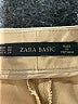 Zara Basic Solid Tan Khaki Shorts Size XS - photo 3