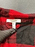 Maurices 100% Cotton Plaid Red Long Sleeve Button-Down Shirt Size M - photo 7