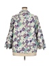 Cj Banks Print Purple Jacket Size 2X - photo 2