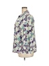 Cj Banks Print Purple Jacket Size 2X - photo 5