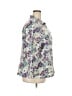 Cj Banks Print Purple Jacket Size 2X - photo 4