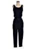 H&M 100% Polyester Solid Black Jumpsuit Size XS - photo 1