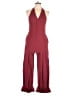 Unbranded Solid Burgundy Jumpsuit Size M - photo 1