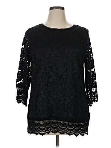 Investments 3/4 Sleeve Top (view 1)