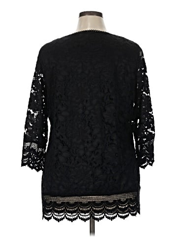 Investments 3/4 Sleeve Top (view 2)
