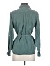 Levi's 100% Lyocell Teal Long Sleeve Button-Down Shirt Size S - photo 2
