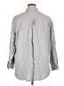 Gap 100% Cotton Solid Gray Long Sleeve Button-Down Shirt Size XL - photo 2