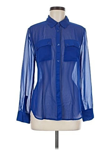 Rock & Republic Long Sleeve Blouse (view 1)
